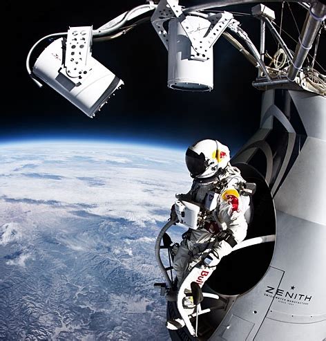 felix baumgartner sprung stratosphäre